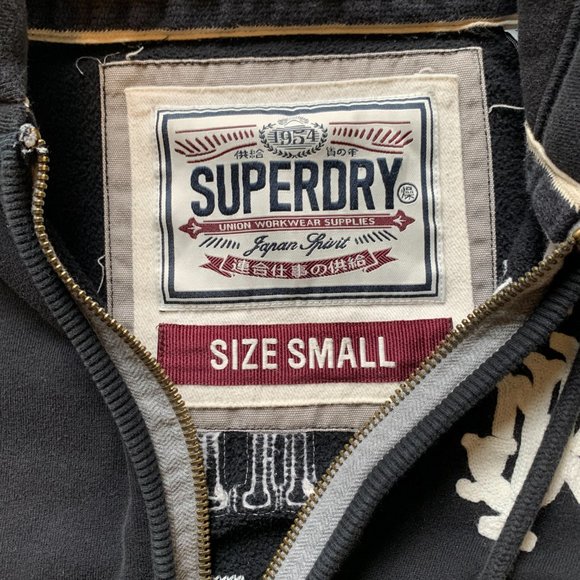 Superdry Japan Rare Zip-Up - Picture 3 of 3